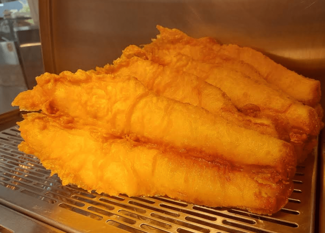 Crispy Fish & Chips served at Best Kebab & Pizza House in Dundee